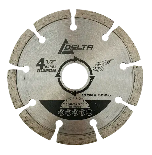 Disco diamantado segmentado 4,5