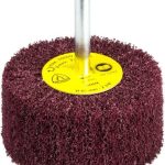 Rueda Scotch Brite Traslapada con Vástago NFS 600 Klingspor 50x30x6mm